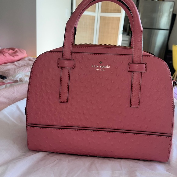 Kate Spade Small Felix - Embossed Ostrich - Picture 3 of 10